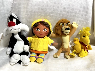 Woodstock Dora the Explorer 9" Hard Head Sylvester Plush Soft Toy Stuffed Animal - Image 1 of 4