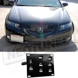 For Acura TL 2004-08 Front Tow License Plate Relocation Mounting Bracket Kit