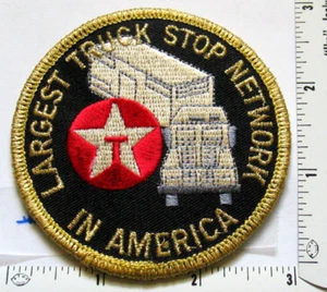 Texaco Largest Truck Stop Network In America Patch - Picture 1 of 1