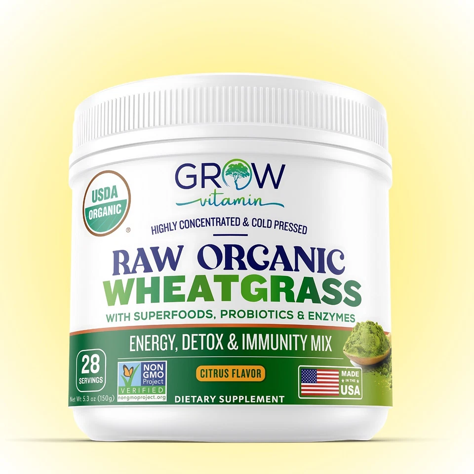 Organic Greens Blend - Super Greens Powder for Energy & Digestive Health - Image 1 of 4