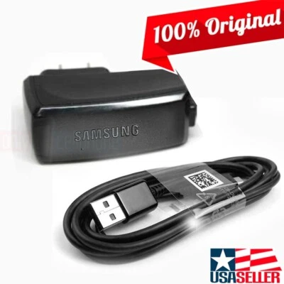 Kit de cable de datos micro-USB cargador de pared original Samsung para Galaxy S3 S4 S6 Note Foto 1 de 4