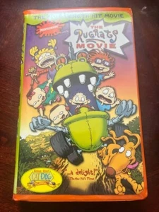 The Rugrats Movie (1998) VHS - Nickelodeon, Orange Tape, Great Condition - Picture 1 of 3