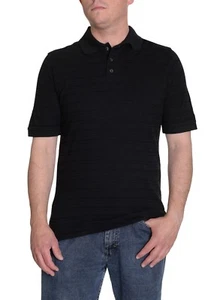 Cutter & Buck schwarz gestreiftes kurzärmliges Poloshirt aus 100 % Baumwolle Small - Bild 1 von 2