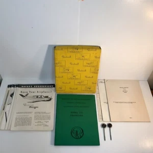 Beechcraft & Lear Manuals Model 278 Propeller 1950s Original Box Vintage - Picture 1 of 24