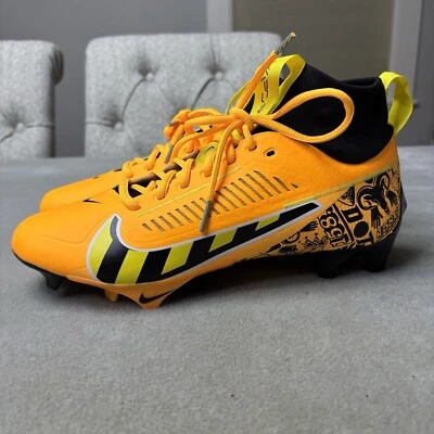 Nike Vapor Edge Pro 360 2 Laser Orange Black NRG Football Cleats Men's Size 11.5 - Image 1 of 4