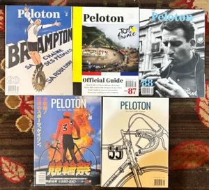Peloton Magazine Lot of 5 from 2018-2019 - Picture 1 of 1