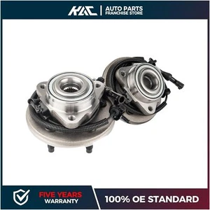 Pair Front Wheel Bearing & Hubs 515081 for 2005-2010 Ford F-250 F-350 Super Duty - Picture 1 of 21