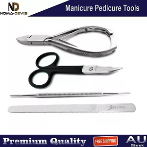 Podiatry Nail Cutter Cuticle Scissors Manicure Chiropody Nails Care Instruments - Picture 1 of 5