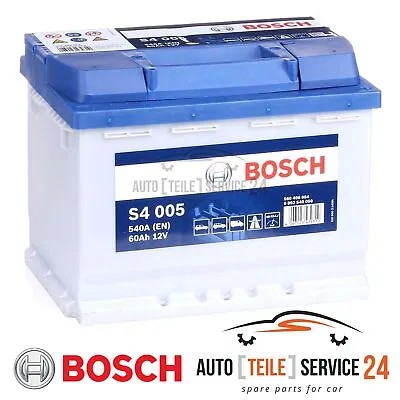 Batteria Avviamento Bosch 0092S40050 S4 Per Alfa Romeo Audi Austin Auwärter Awd • 69.99€