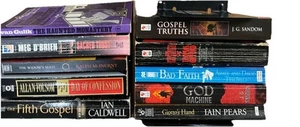 Religious Suspense PB lot of 10, Jan Caldwell, Allan Folsom, Meg O'brien - Picture 1 of 3