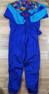 VTG Nike Rainbow Track Suit Mens Small 2 Piece Windbreaker Jacket Bright Rare - Picture 1 of 20