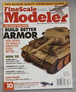 Fine Scale Modeler Magazine September 2008 Build Better Armor - Bild 1 von 2