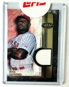 Tarjeta Jersey 2016 Topps Tier One Ryan Howard Juego Usada SP #/299 ¡Leyenda de los Filis! - Imagen 1 de 3