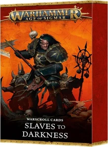 Warhammer Age of Sigmar: Warscroll Cards Slaves To Darkness New - Picture 1 of 1