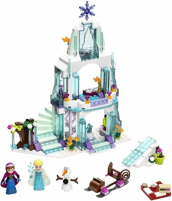 LEGO Disney #41062 Set "Elsa's Sparkling Ice Castle" 100% Completo con Manuales Foto 1 de 4