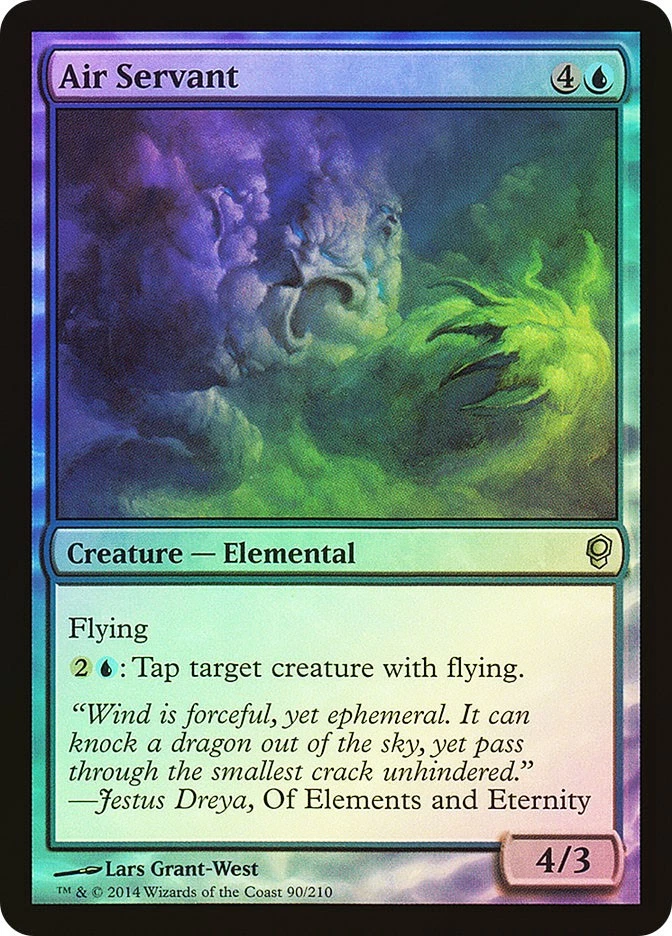 MTG FOIL Air Servant  - Conspiracy #90 - Image 1 of 1
