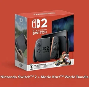 Nintendo Switch 2 Console Mario Kart World Bundle IN HAND - Picture 1 of 3