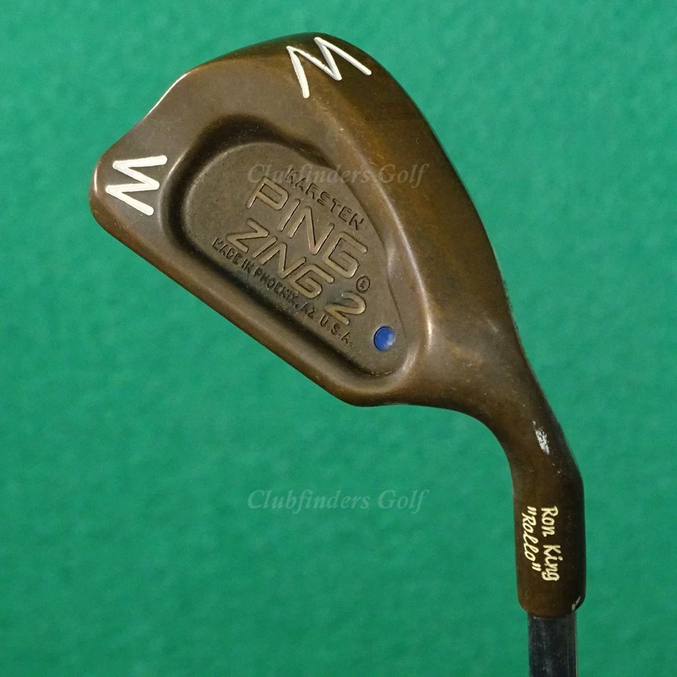 Ping Zing 2 BeCu Copper Blue Dot PW Pitching Wedge Karsten DGS Steel Stiff - Image 1 of 2
