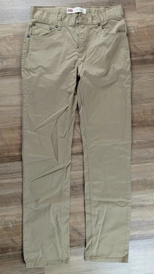 Boys Levi's 511 Slim Fit Khakis 16 Regular W28xL30 - Image 1 of 4