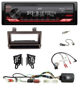JVC DAB Lenkrad Bluetooth USB Autoradio für Hyundai Sonata 09-14 braun - Bild 1 von 10