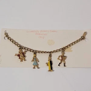 Vintage 50er Jahre Walt Disney Dornröschen Bettelarmband PA *lesen* - Bild 1 von 4
