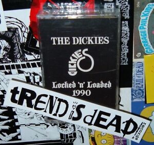the DiCKiES Locked n Loaded 1990 yellow tape LIMITED EDITION Taaang Records LIVE
