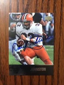 2011 Upper Deck College Football Legends Autograph Card # 8  DARYL JOHNSTON - Picture 1 of 3