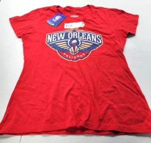 New Orleans Pelicans Womens Size Medium Fanatics V Neck Shirt - Picture 1 of 7