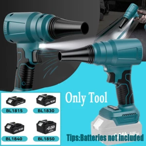 Cordless Leaf Blower Handheld Electric Jobsite Air Blower For Makita 18V Battery - Picture 1 of 10
