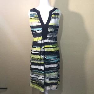 Hale Bob Silk Deep V-Neck Black Size Small. - Picture 1 of 8