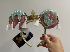 Disney Parks MMMA Prince Charming Carousel Mickey Minnie Mouse Ears Headband - Bild 1 von 1