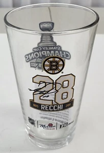Molson Stanley Cup Champions ALUMNI Glass BostoN Bruins Mark Recchi - Picture 1 of 3