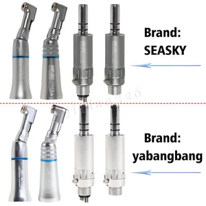 Dental Slow Low Speed Handpiece Straight Contra Angle Air Motor 2/4HOLE Fit NSK - Picture 1 of 83