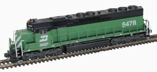 N Atlas 40005562 SD45 SILVER Burlington Northern Rd # 6478 DCC готов - Изображение 1 из 1