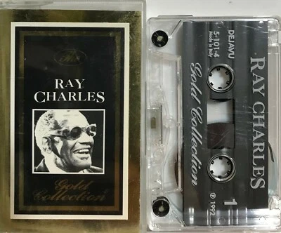 The Ray Charles Gold Collection (Cassette Tape 1992 Italy Digital Dejavu) *VG* - Image 1 of 2