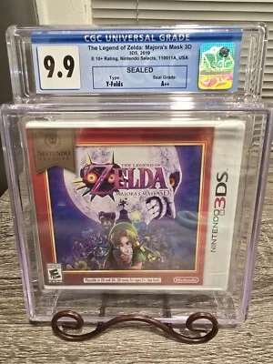 The Legend of Zelda: Majora's Mask 3D - Nintendo 3DS - CGC Graded 9.9 A++, US - Image 1 of 4