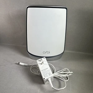 Netgear Orbi Rbr850 Router Tri-Band Mesh Wifi 6 Ax6000 Bundle W/ Power Adapter - Picture 1 of 13