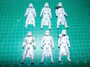 Lote de 6 figuras Star Wars The Force Awakens: First Order Snowtrooper 3,75" - Imagen 1 de 1