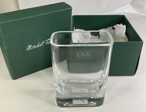 Brand New in Box Marshall Fields LSA International Handmade Rectangular Vase - Picture 1 of 9