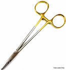 Crile Wood Needle Holder 5 1/8In Tc Gold Surgical Seam Needle Surgical Natra