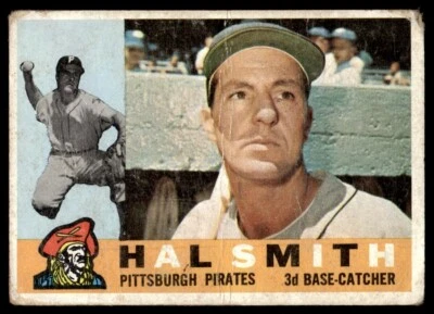 1960 Topps Baseball Hal Smith Pittsburgh Pirates #48 G-VG - Image 1 of 2