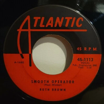 Ruth brown I Still Love You / Smooth Operator R&B Soul 45 Atlantic Records 1113 - Image 1 of 3
