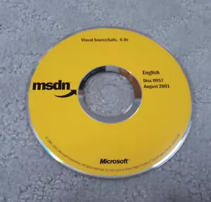 MSDN Disc 0957 Augusta 2001 Visual SourceSafe 6.0c - Picture 1 of 1
