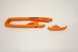 KTM Chain Slider Kit TM Designworks Slide n Guide Orange 250 300 XCW 17-2023 KA - Picture 1 of 14