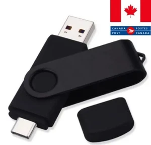 USB 3.0 Type-C 64GB Flash Drive Dual Memory Stick Thumb Drive Fast Transfer - Picture 1 of 11
