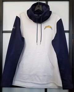 LA Chargers Under Armour Women's Combine Authentic French Terry Cowl Neck Size M