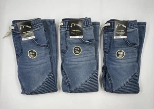 3 New Pairs of Art Class Super Skinny Stretch Drawstring Jeans Size 5 - Picture 1 of 5