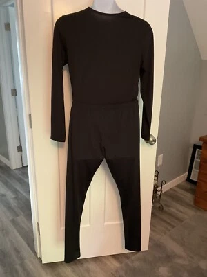 Cuddl Duds talla XL cuello en V manga larga top y pantalón capa base Foto 1 de 4