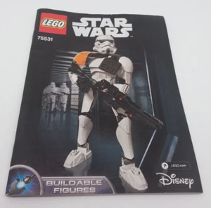 LEGO® Star Wars 75531 Stormtrooper Commander Instructions Only No Bricks - Picture 1 of 2