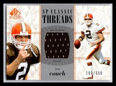 2002 SP Legendary Cuts SP Classic Threads #CCTC Tim Couch 180/350 !! - Image 1 of 2